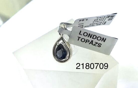Sudraba kulons ar london topāzu -60%